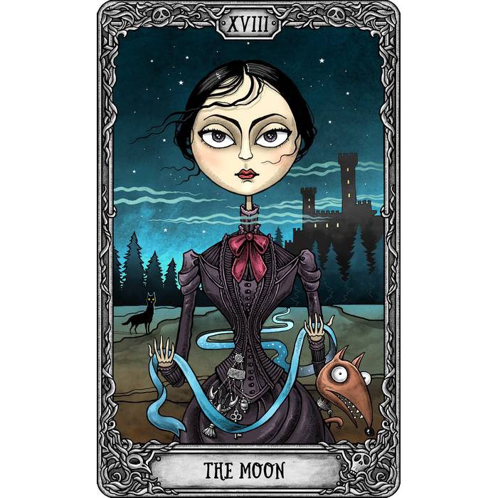 Bộ Bài Dark Mansion Tarot (Mystic House Tarot Shop)