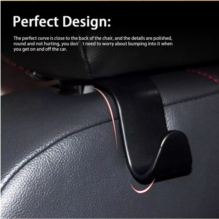 Giá Đỡ Móc Treo Đồ Trên Xe Hơi, Dùng Cho Tối Đa 20kg