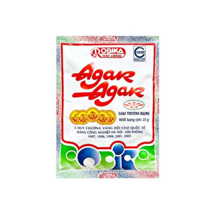 Thạch rau câu giòn Agar Hải Long gói 25g