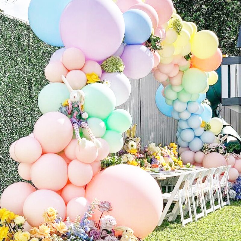 Bong Bóng Màu Macaron 18 inch Dùng Trang Trí Tiệc Cưới / Sinh Nhật