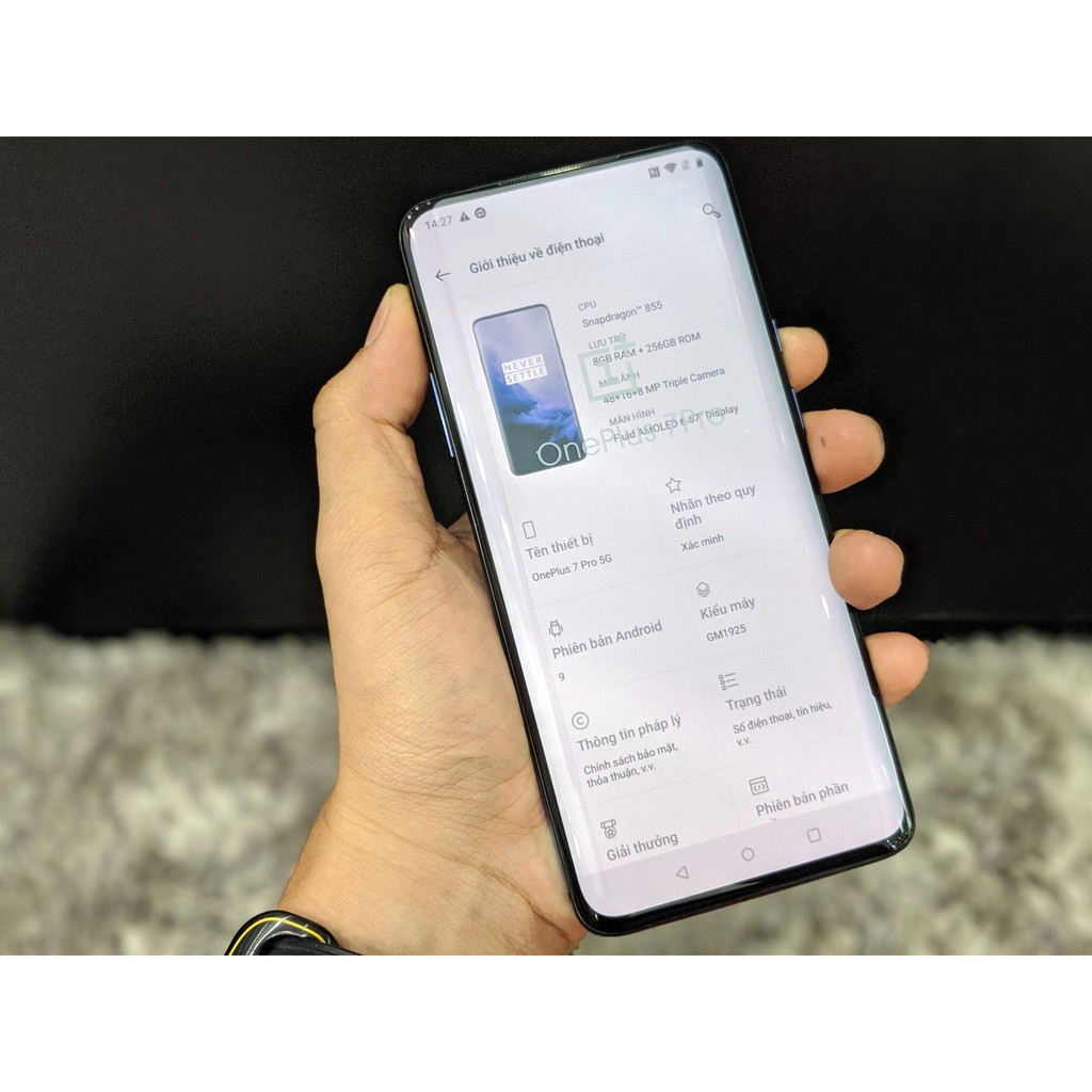 ĐIện thoại one Plus 7 Pro  5G  - Siêu Chip || Tuyệt đỉnh Màn 2K ( 90GHZ ) ||  vân tay trong màn || Tại  Playmobile | BigBuy360 - bigbuy360.vn
