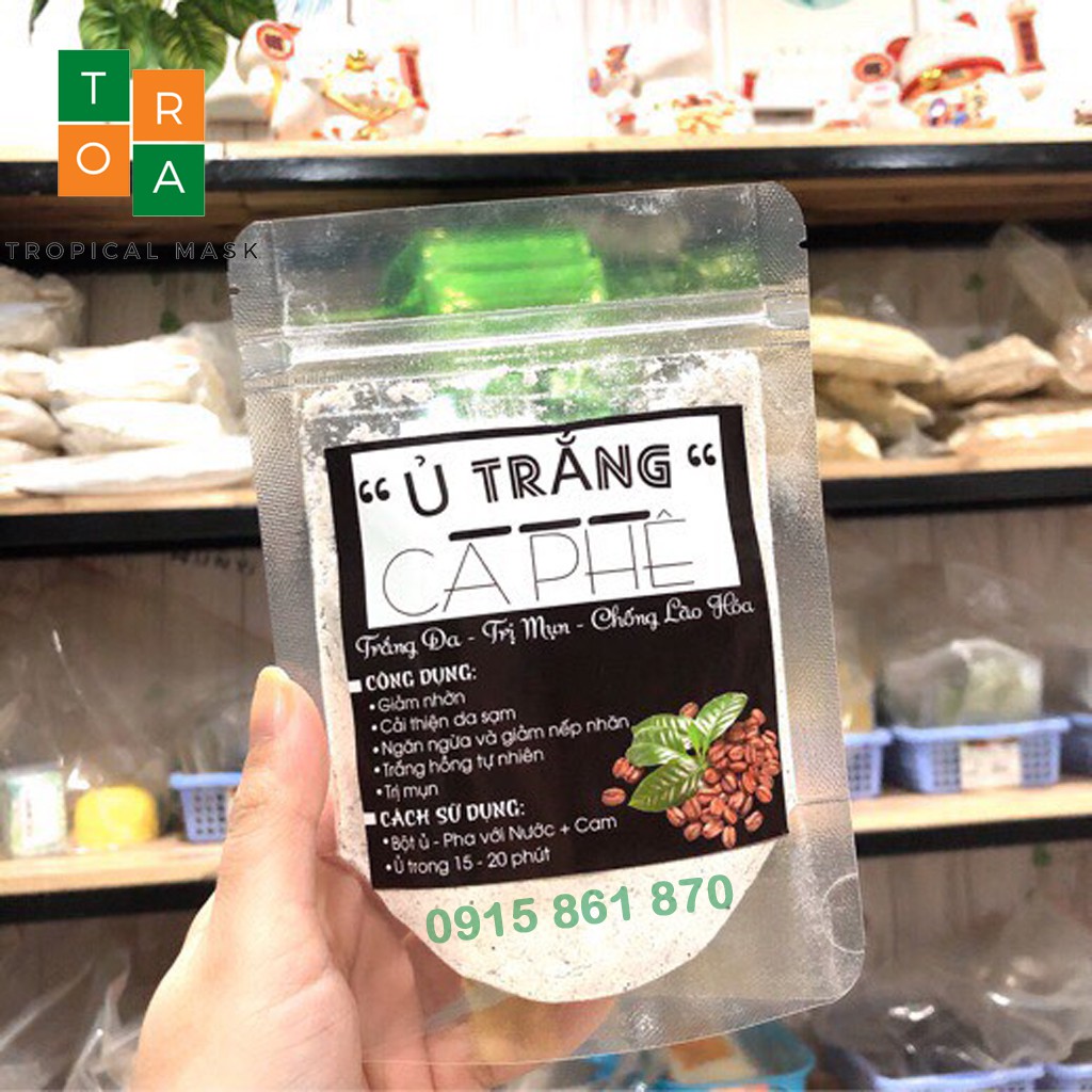 Ủ Trắng Cà Phê Handmade