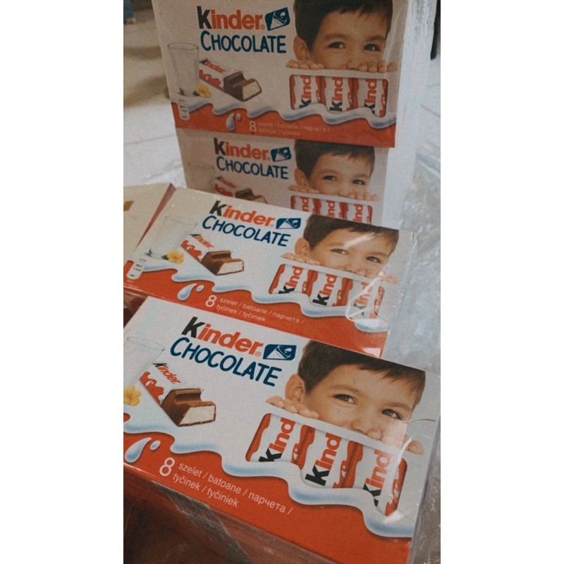 KẸO CHOCOLATE KINDER HỘP 10 THANH (55k/thanh)