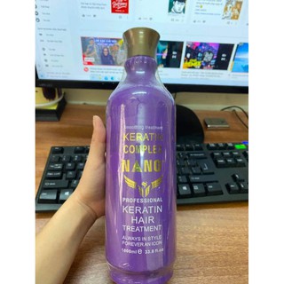 ✔️Keratin complex nano tím 1000ml phục hồi tóc,hỗ trợ cho uốn ép tóc