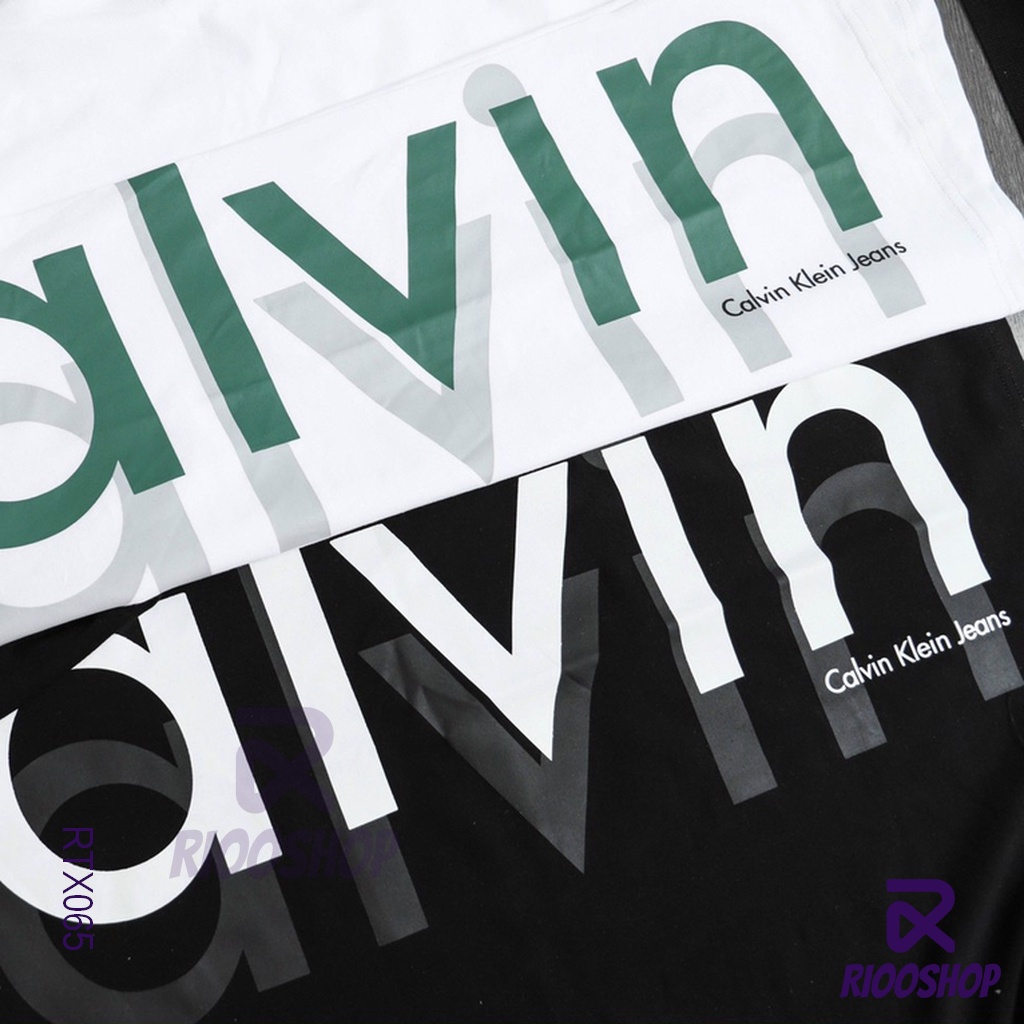 Áo thun nam cổ tròn ngắn tay cotton cao cấp mới CAL RTX065 - áo phông nam form rộng Riooshop