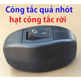 Công tắc Quả Nhót có thể thay hạt công tắc rời 21x15mm(gói)