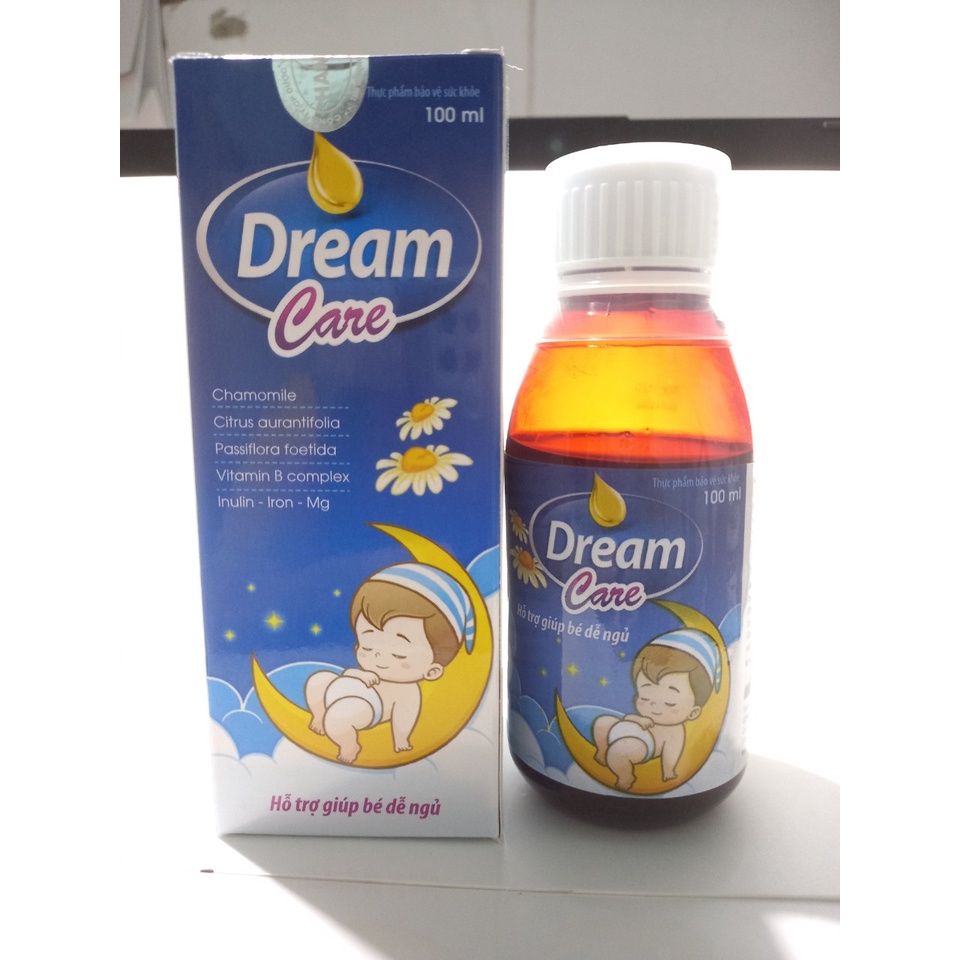 DREAM CARE _ Hỗ trợ trẻ ngủ ngon hết quấy khóc ban đêm ( chai 100ml)