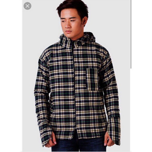 Áo Chống Nắng Kẻ Caro 2 Lớp Nam Nữ Vải Kaki Tiện Dụng | BigBuy360 - bigbuy360.vn