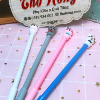 3 Bút Nước Mèo Đeo Nơ