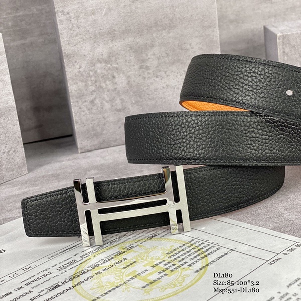 Dây lưng hai mặt hàng hiệu Her.mes - DL180-181