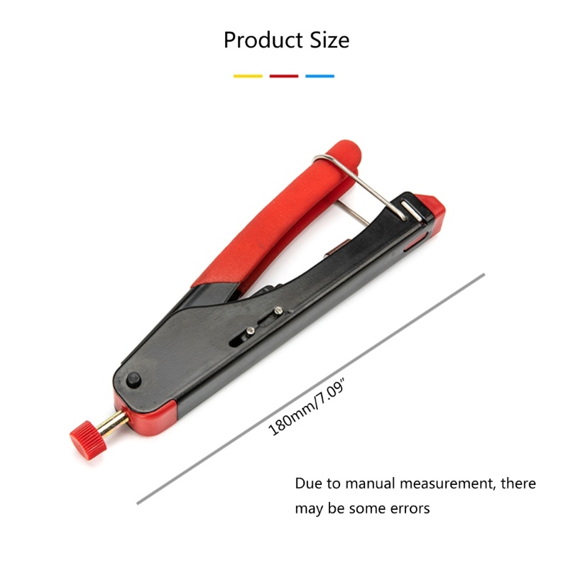 Kìm Cắt Dây Cáp Đồng Trục Dạng Nén Chống Trượt Có Thể Điều Chỉnh Được