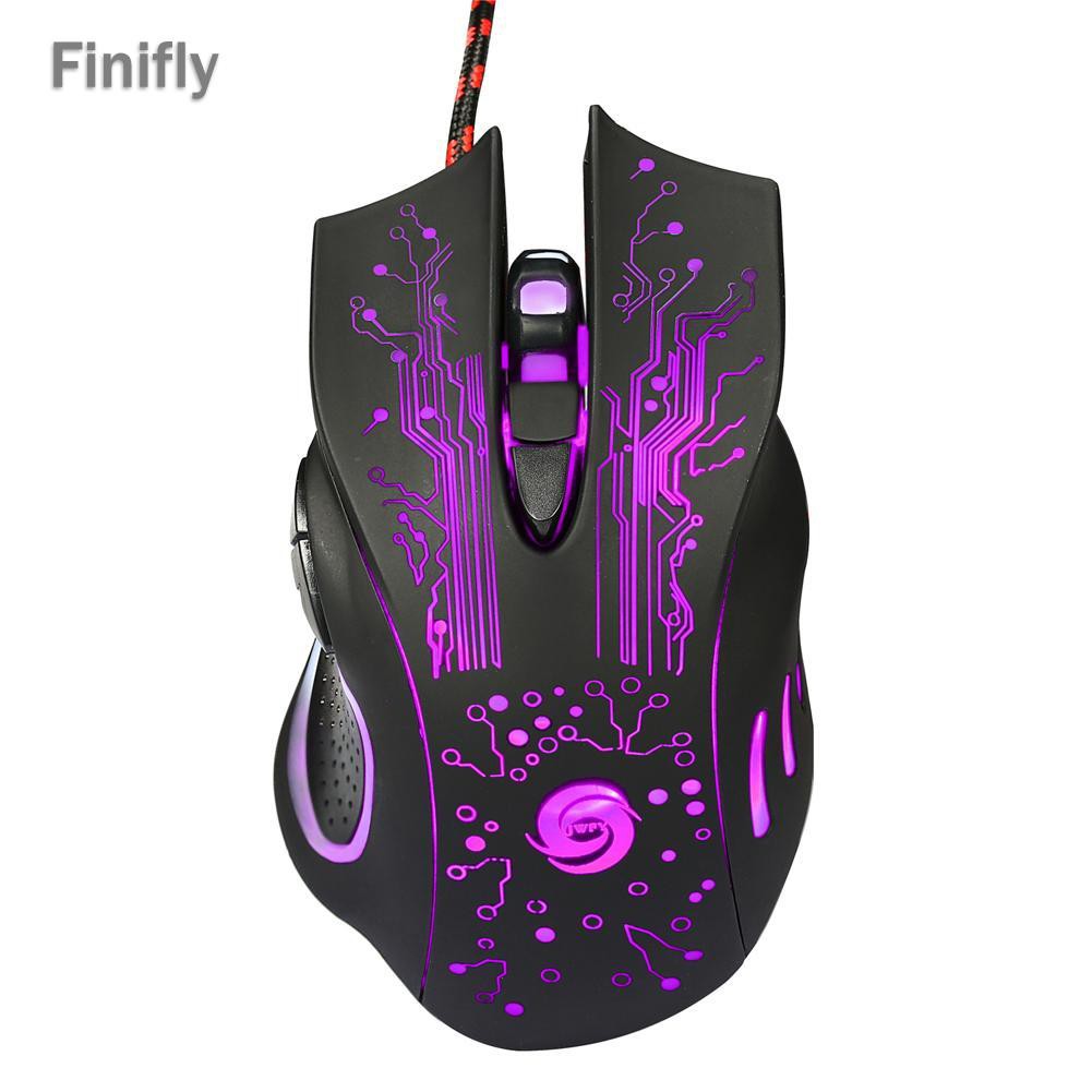 Chuột Quang Gaming Finifly 3200dpi Led 6d Dành Cho Game Thủ