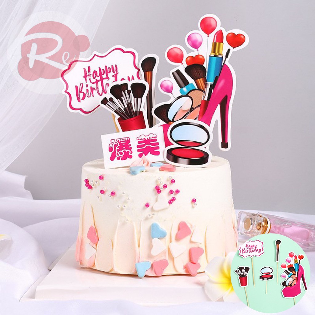 [SIÊU RẺ❤️] – SCG Trang điểm - Trang trí bánh sinh nhật bánh kem