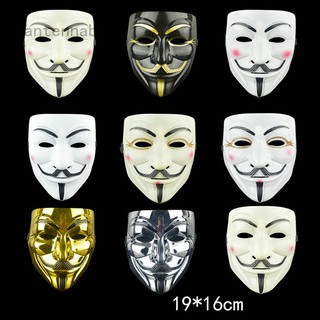 Mặt Nạ Hóa Trang Hacker Vàng Bạc