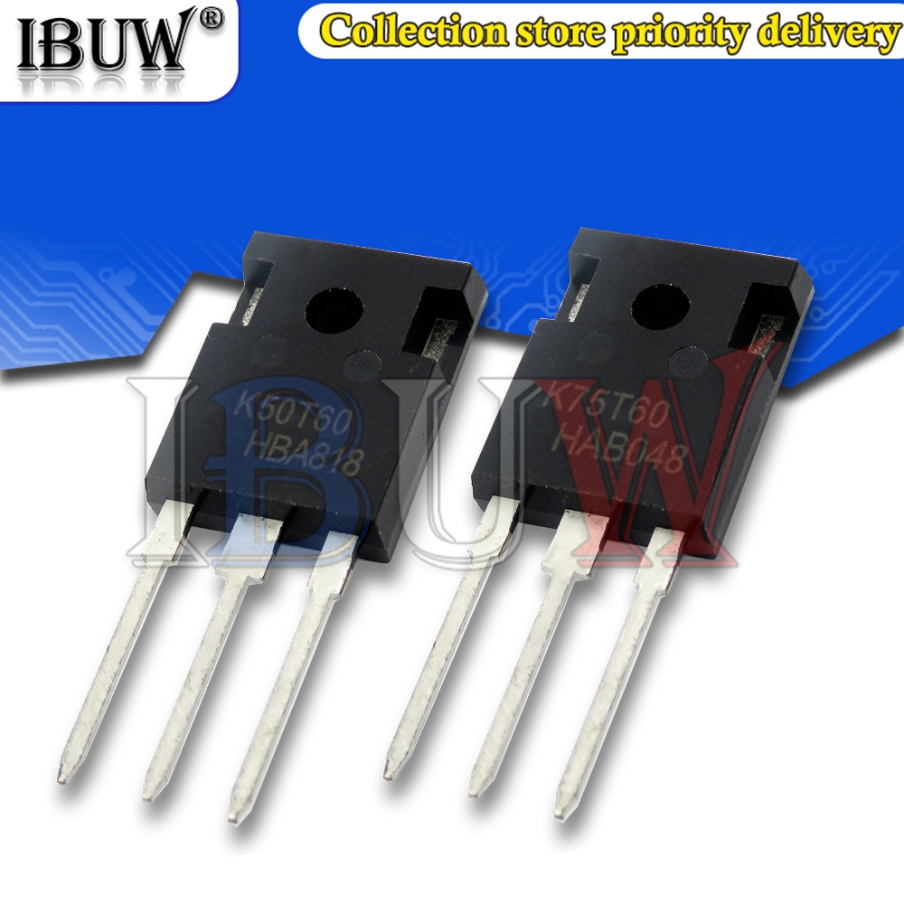 Bộ 5 Mạch Tích Hợp K50T60 IKW50N60T 50N60 K75T60 IKW75N60T 75N60 TO247 TO-247