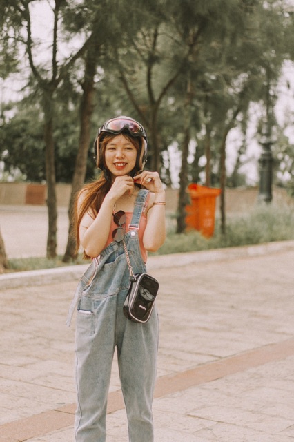 Thanh lý yếm jean vintage