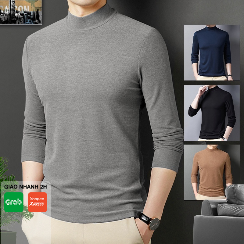 Áo nỉ nam UNIFUN áo giữ nhiệt nam mã CLD B dài tay đẹp co giãn mùa thu đông cao cấp phong cách Hàn Quốc 6 màu