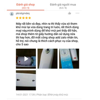 Máy xịt phòng khử mùi, Máy xịt thơm khử mùi tự động, Bình xịt thơm phòng cảm biến ánh sáng NamNo