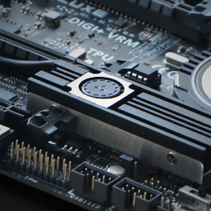 Quạt Tản Nhiệt SSD M 2 2280 80mm PCIe Với 4Pin PWM Chuyên Dụng Cho PCIe NVMe