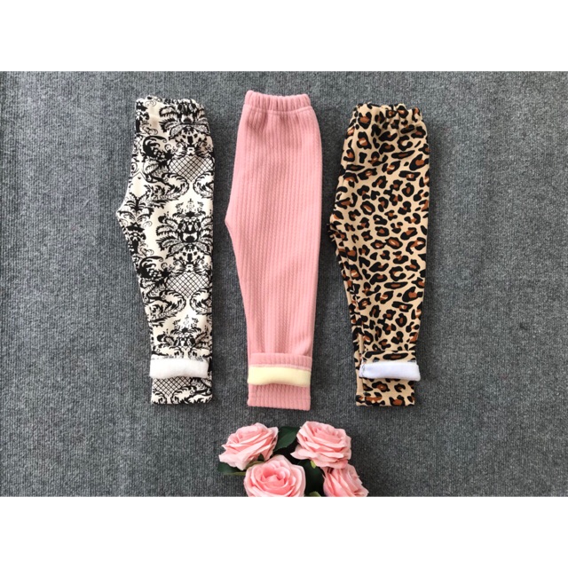 Quần nỉ lót lông bg