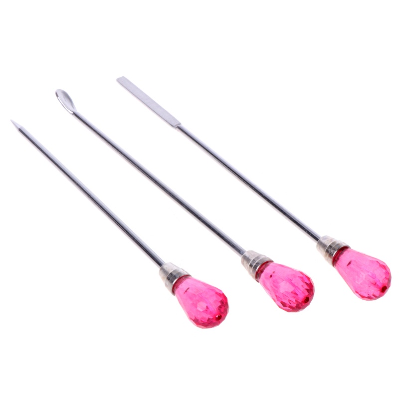 Bộ 3 Dụng Cụ Làm Móng Nghệ Thuật Bằng Silicone