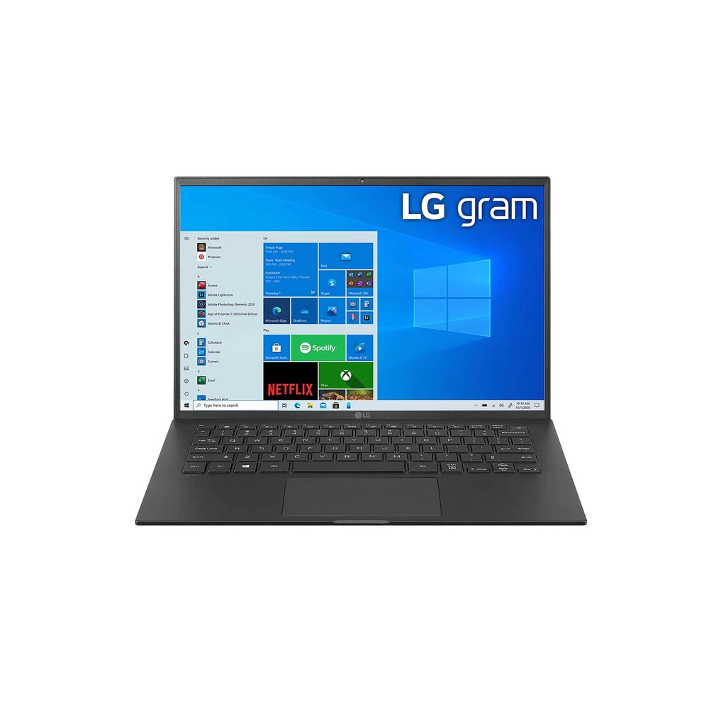 Laptop LG Gram 14''/ i7- 1165G7/ 16GB/ 512GB SSD/ Win10/ Black - Hàng chính hãng
