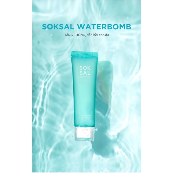 Kem Tăng Độ Đàn Hồi Cho Da Kết Hợp Sử Dụng Cùng Máy Massage Meditherapy Soksal Waterbomb 90ml GomiMall