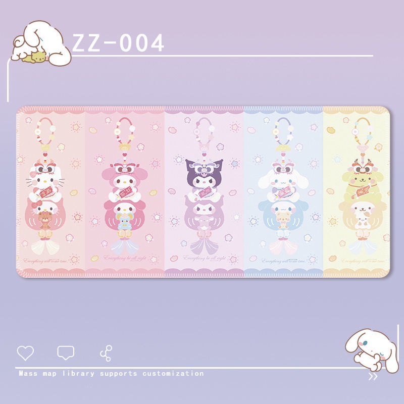 Miếng Lót Chuột Máy Tính sanrio Hình melody / Cún melody / melody / Bàn Phím Máy Tính