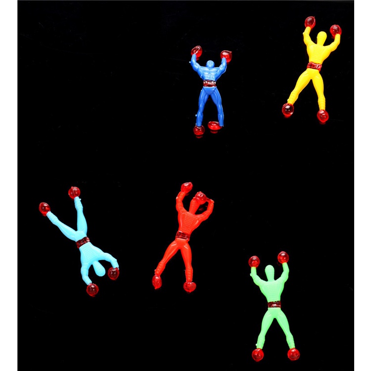 Đồ Chơi Leo Núi Bằng Nhựa Dính Tường Vui Nhộn Cho Trẻ Em