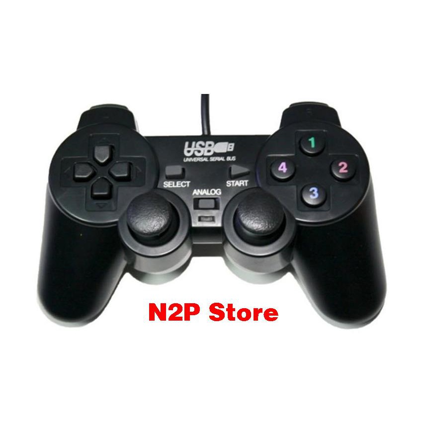 Tay cầm chơi game PC có Analog hỗ trợ rung 626B Gamepad (BH 3 tháng)