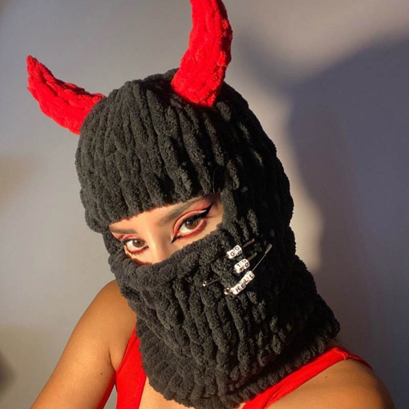 Mũ Len Dệt Kim Hở Chóp Co Giãn Nhiều Màu Sắc Giữ Ấm Mùa Đông