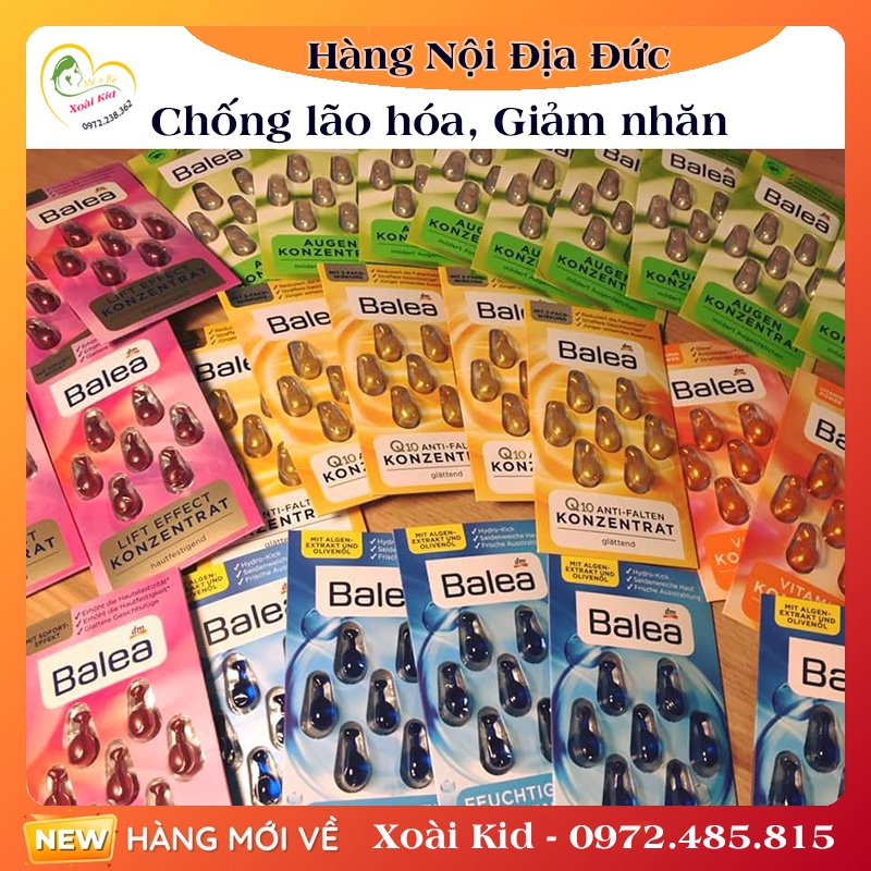 Viên nang dưỡng da Balea của Đức