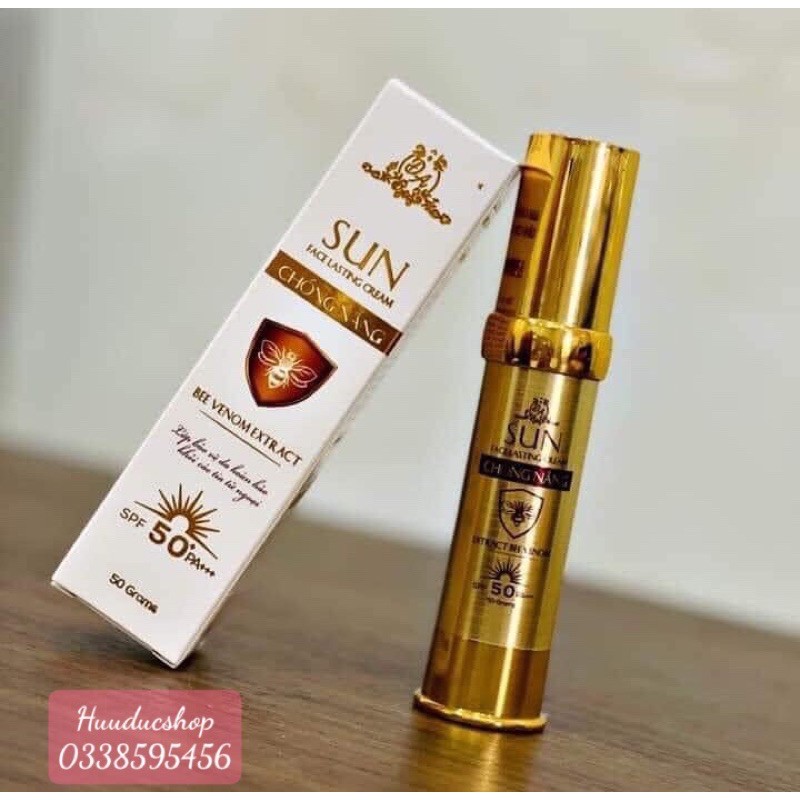 Kem Chống Nắng nọc ong Collagen x3