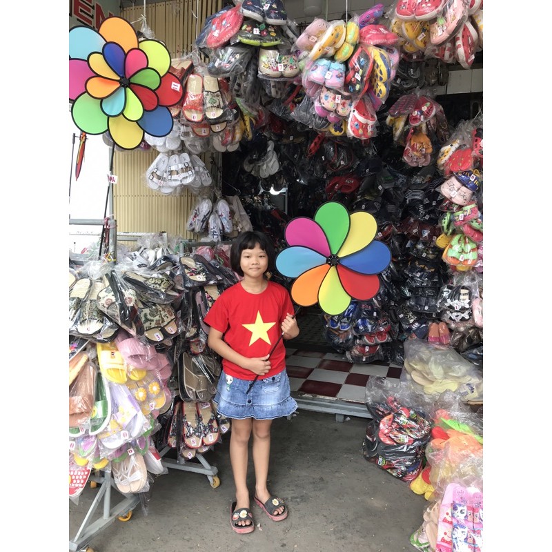 Chong chóng cầu vồng, tặng keo 502 + hướng dẫn ráp, (hàng loại 1â