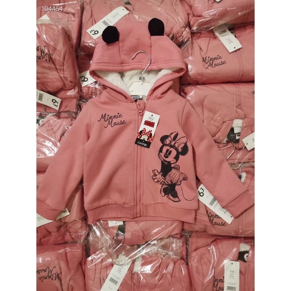 ÁO KHOÁC MICKEY BÉ GÁI