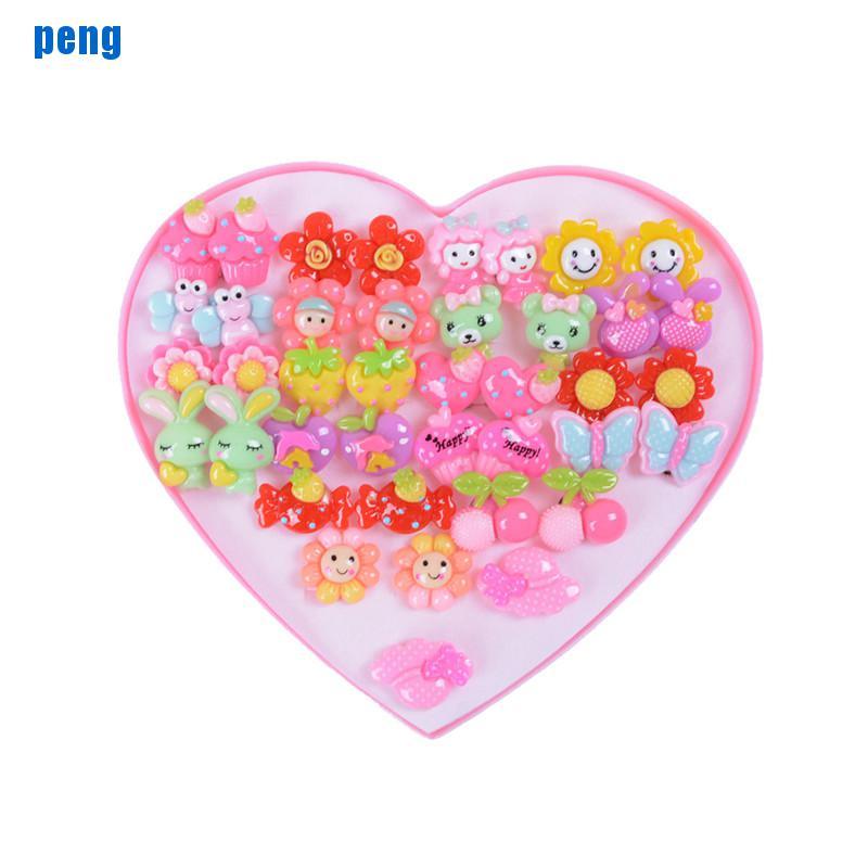 Bộ 20 Đôi Bông Tai Thiết Kế Dễ Thương Dành Cho Nữ