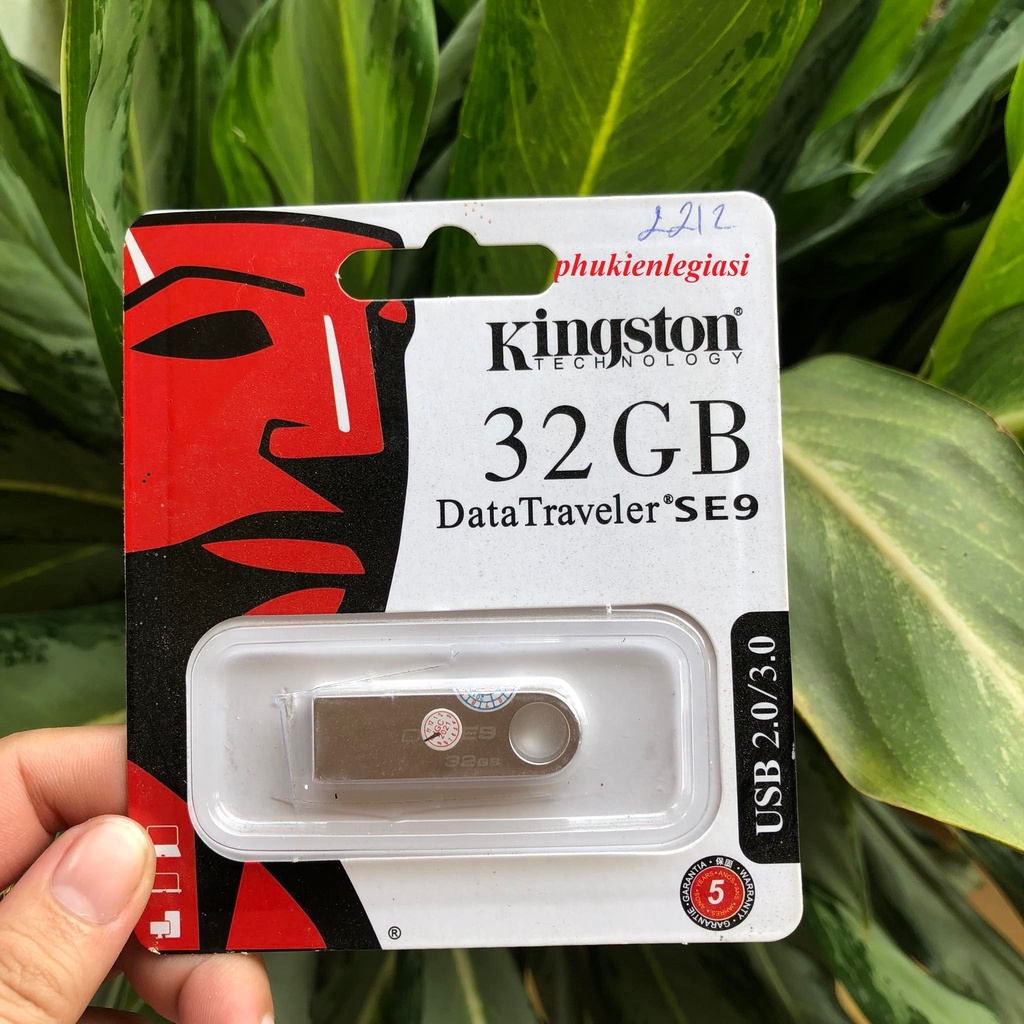 usb 2.0 kingston se9 8gb 16gb 32gb 64gb-Bảo hành 12 tháng