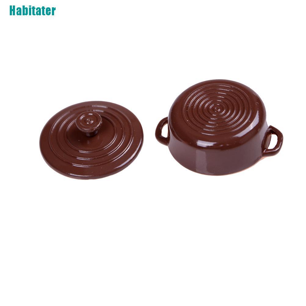 Nồi Mini Tỉ Lệ 1: 12 Dùng Trang Trí Nhà Búp Bê