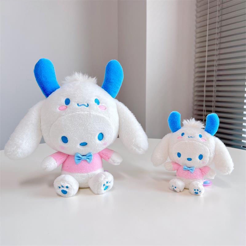 SANRIO Thú Nhồi Bông Hình Mèo Kitty / Cinnamoroll / Kuromi Mymelody Dễ Thương Cho Bé