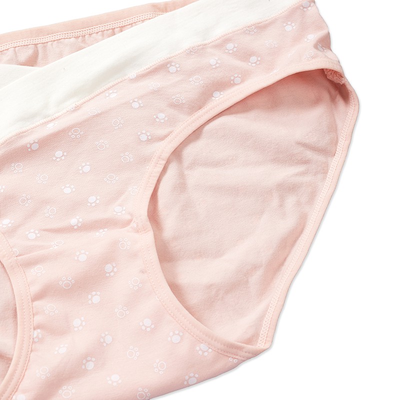 Quần Lót Mẹ Bầu Đầu Thai Kì Cotton Trơn Siêu Co Giãn Thấm Hút Tốt Họa Tiết Đáng Yêu By BECHIPI - MD1001 | BigBuy360 - bigbuy360.vn