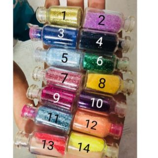Kim tuyến đủ màu trang trí slime