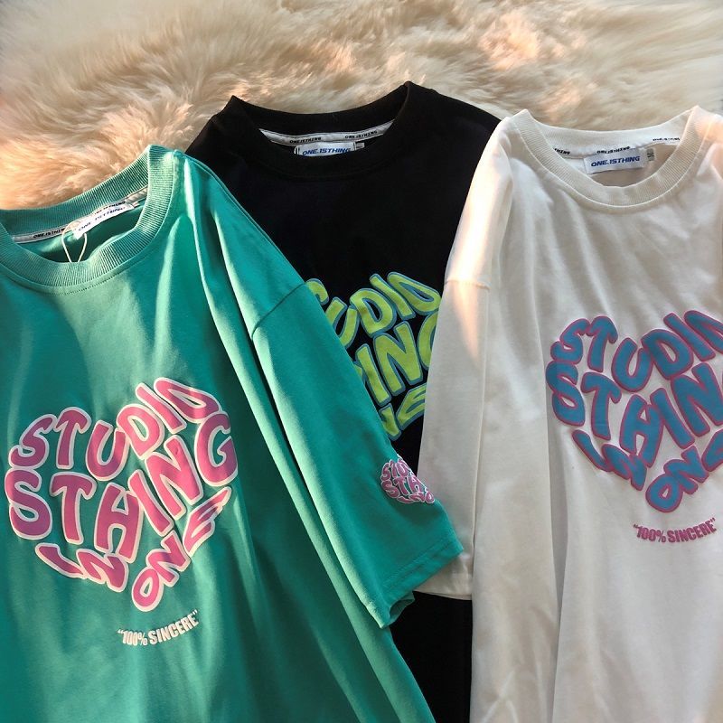 Áo Thun Nữ Ngắn Tay Cổ Tròn Phong Cách Thời Trang 2021 | BigBuy360 - bigbuy360.vn