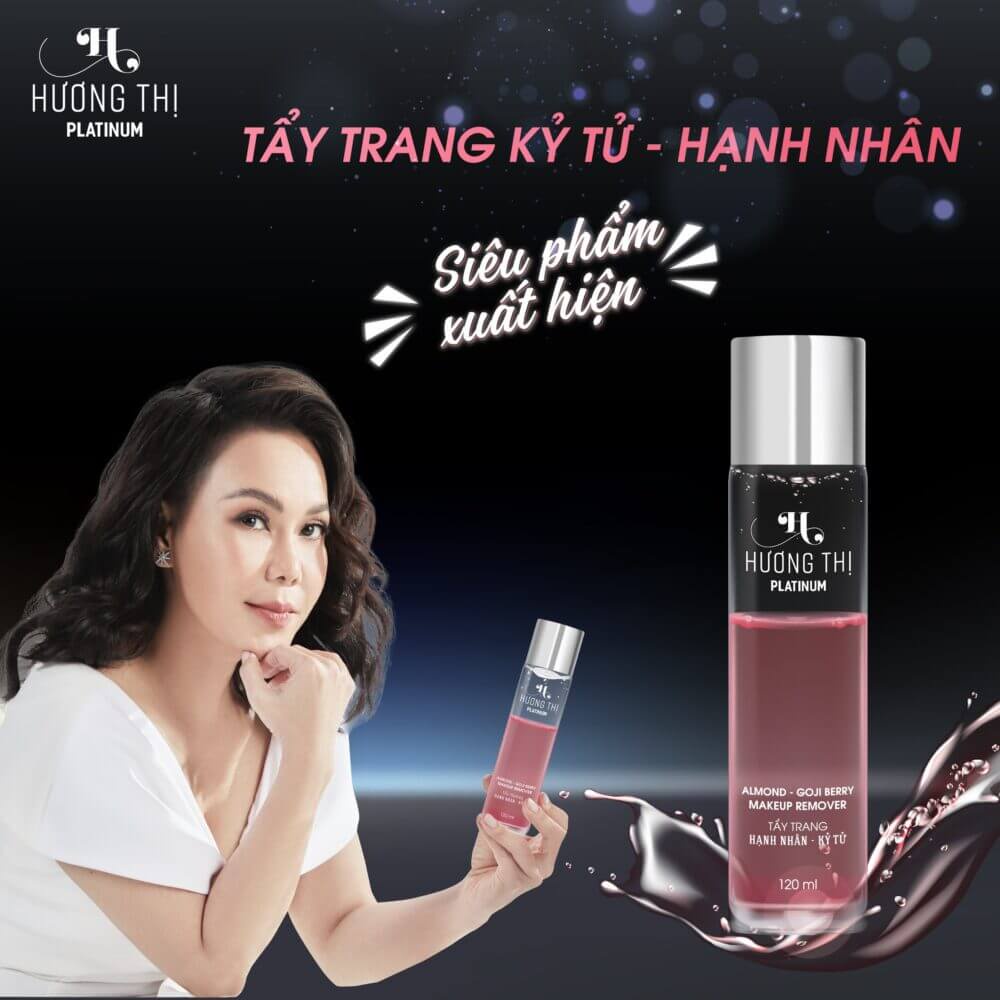 Nước Tẩy Trang Hạnh Nhân, Kỷ Tử Hương Thị Almond Goji Berry Makeup Remover 120ml