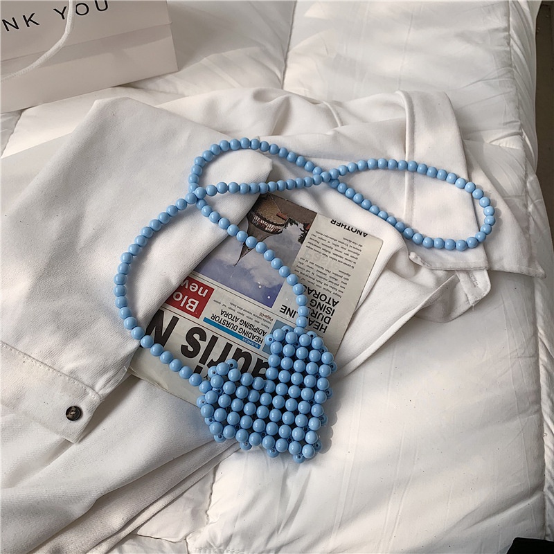 Túi Xách Mini Phối Dây Xích Kiểu Trái Tim Xinh Xắn Dành Cho Nữ