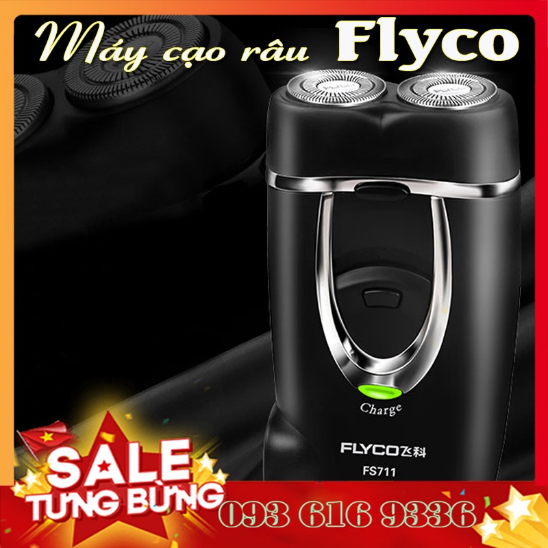 Máy Cạo Râu ⚡️𝐅𝐑𝐄𝐄 𝐒𝐇𝐈𝐏⚡️ Máy Cạo Râu Flyco FS711