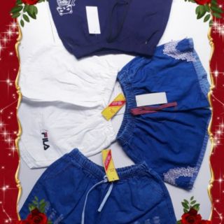 Sale quần short jean lưng thun