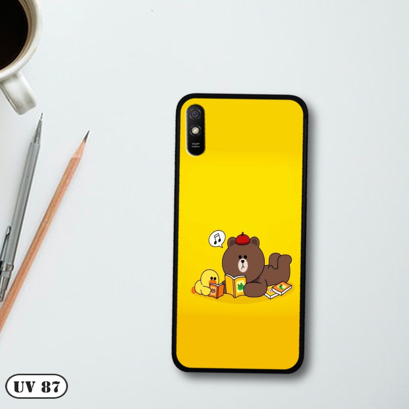 Ốp Xiaomi Redmi 9A - lưng nhám viền dẻo ngộ nghĩnh