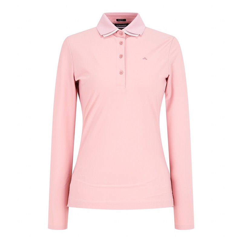 J.linderberg Áo Thun Thể Thao Nữ Tay Dài Ôm Dáng Thoáng Khí Nhanh Khô Thời Trang Thu Đông