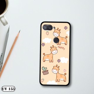 Ốp lưng nhám Xiaomi Mi 8 lite - in hình