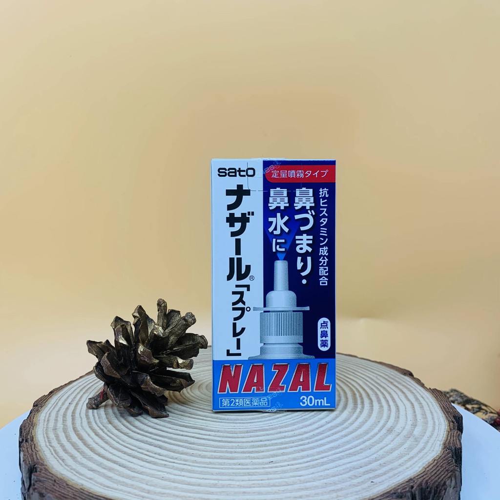 Xịt Nazal Sato 30ml hàng Nhật nội địa xịt oải hương xịt nhỏ giọt Nazal LIKE TOKYO